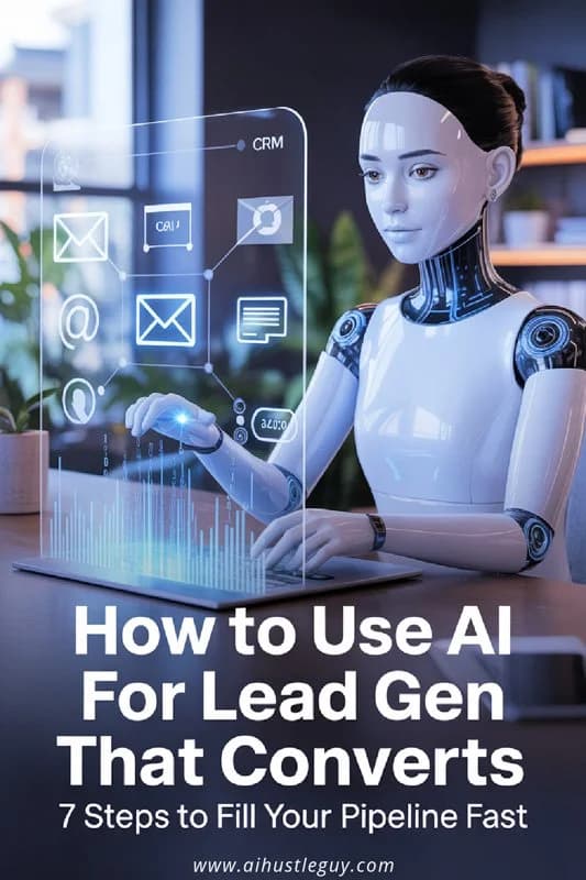 AI for lead generation pinterest: Pinterest pin