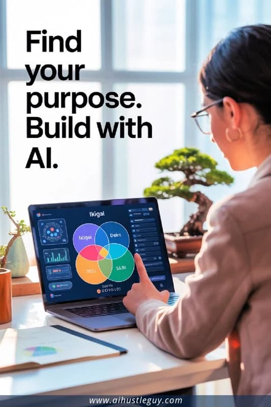 AI Ikigai: Pinterest pin