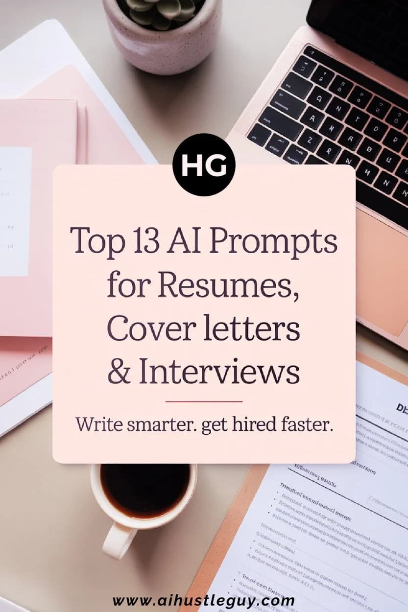 AI prompts for job search