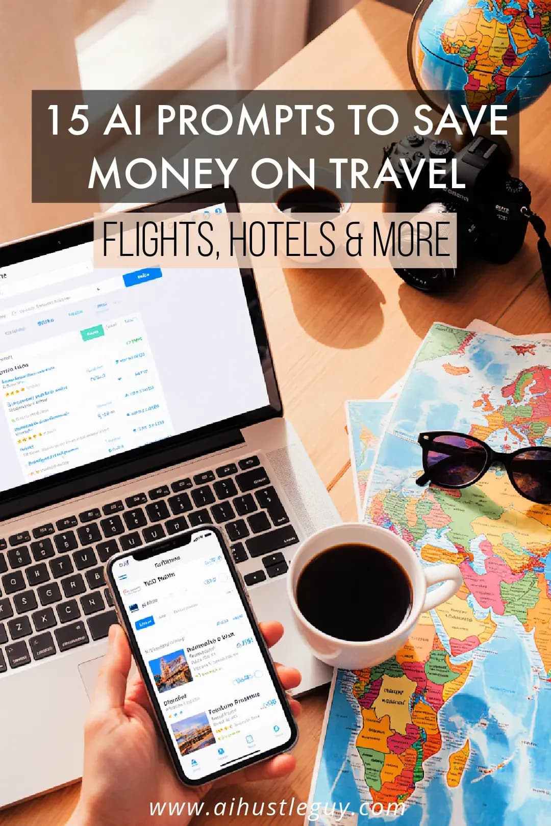 AI prompts for travel: Pinterest pin