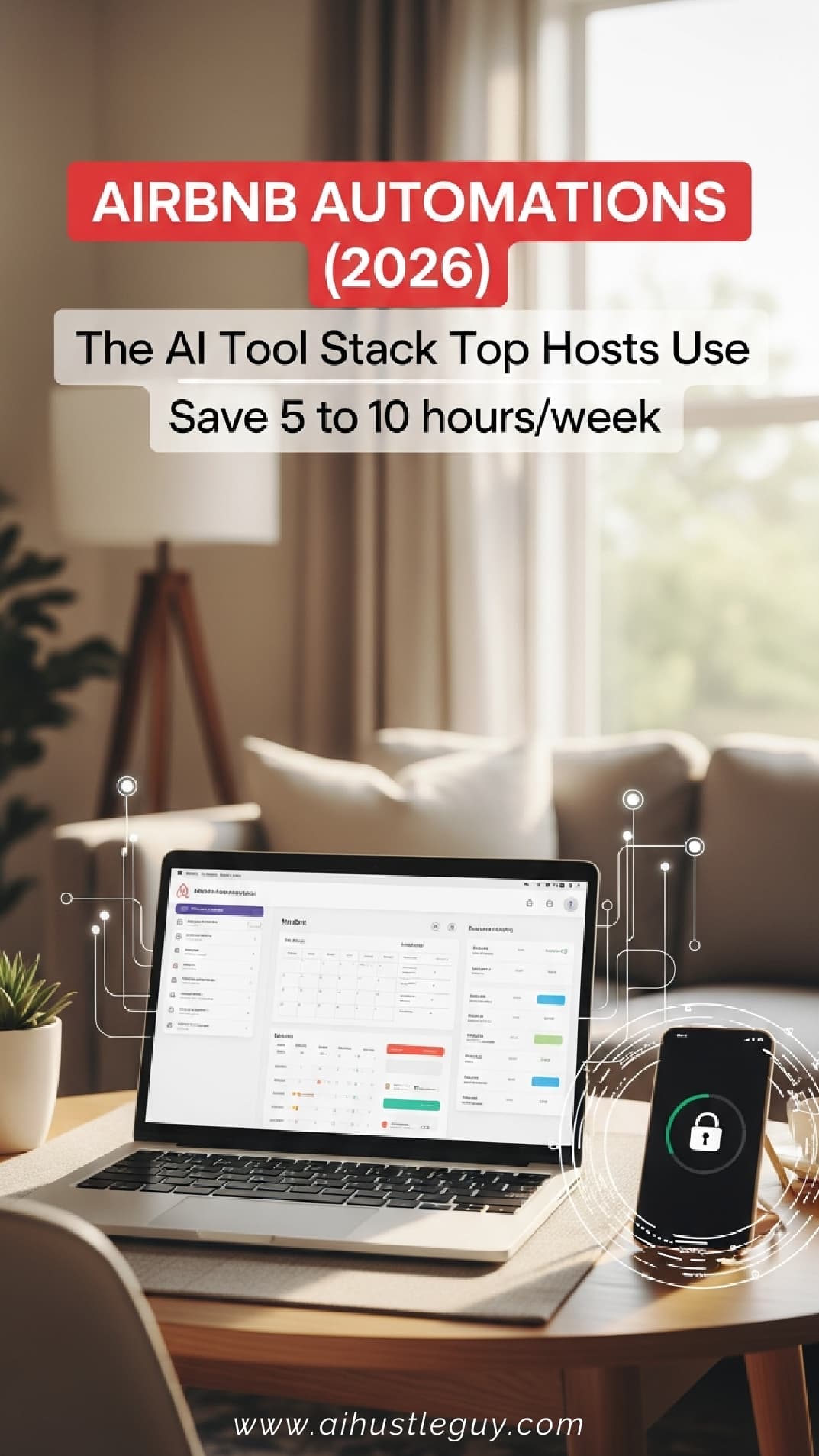 Airbnb automation software: Pinterest pin