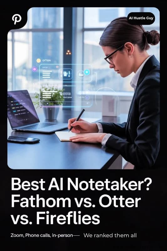 Best AI notetakers: Pinterest pin