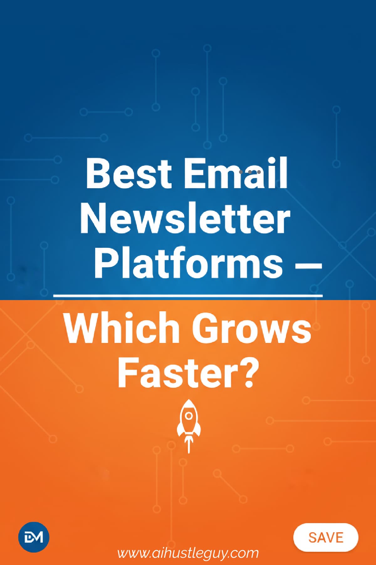 Best email newsletter platforms: Pinterest pin