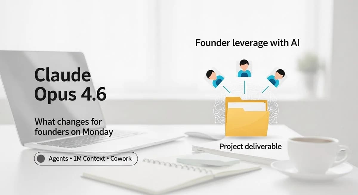 Claude Opus for Founders: Agent Teams, 1M Context & Adaptive Thinking