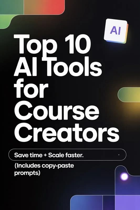 Favorite AI tools for course creators online