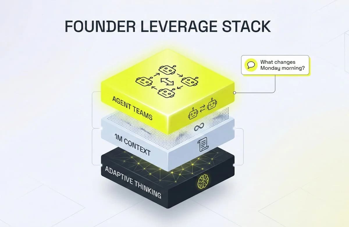 The 3 upgrades that change founder workflows, not just benchmarks.