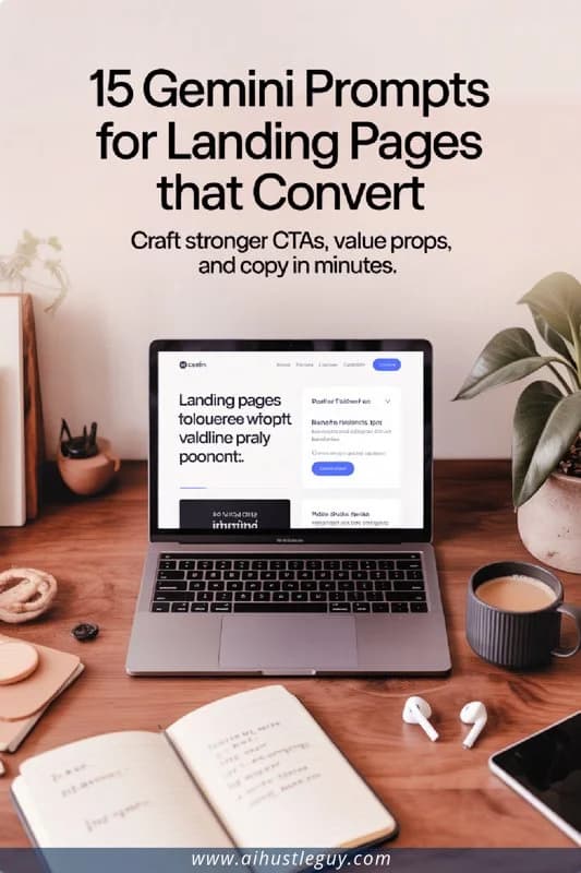 Gemini prompts for landing pages 2