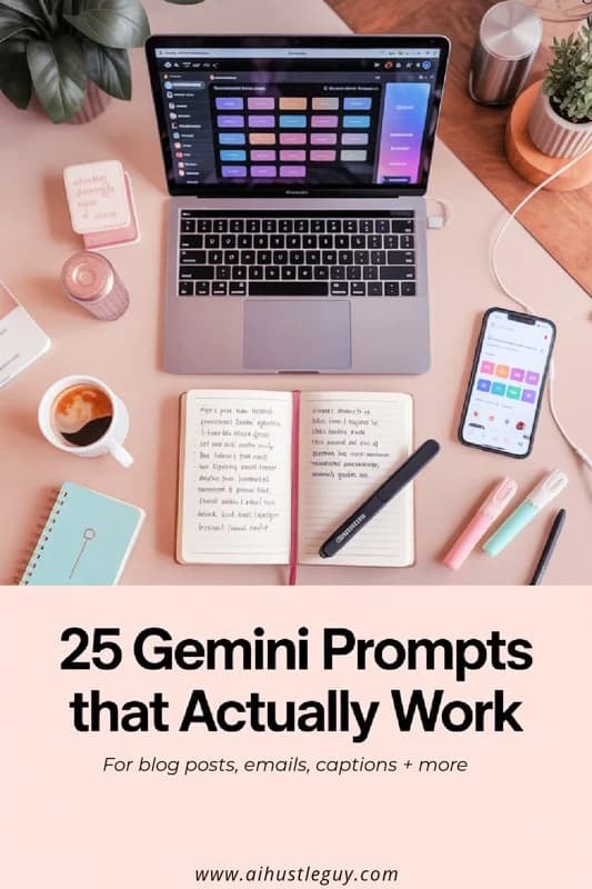 Gemini prompts: Pinterest pin