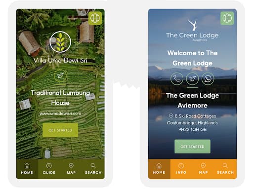 Touch Stay gives you templates, so you’re not building everything from scratch. Update something once and it instantly refreshes for every future guest.