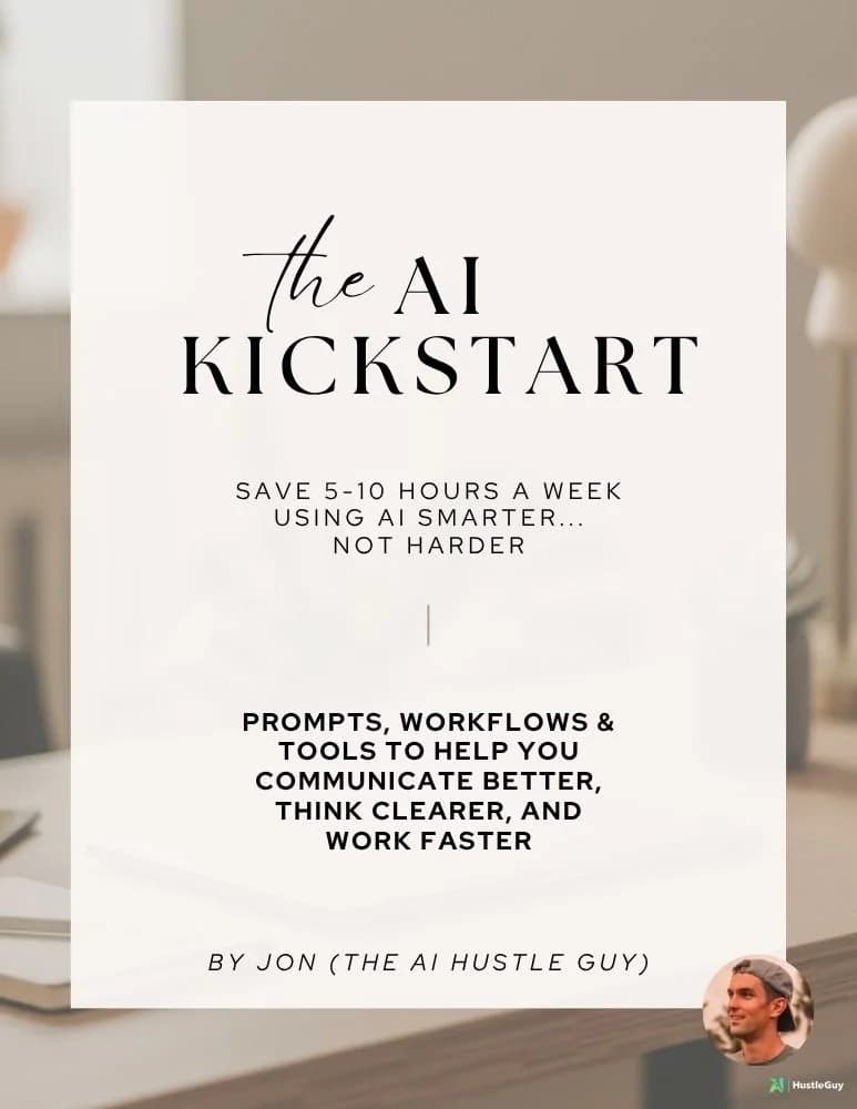Preview of a personalized AI Kickstart plan