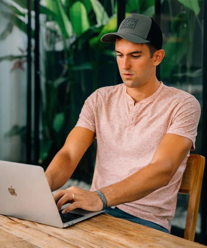Jon working one-on-one with a client