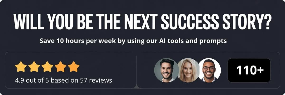 AI Hustle Guy client results and testimonials banner